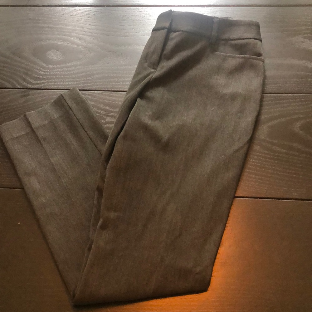 Dark gray dress pants